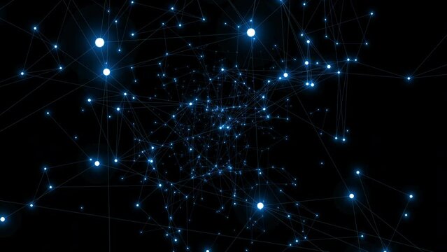 Terabytes of binary code data flying in stream line of information tide series, network structure and numbers on subject of digital business, internet banking and financial technology communications