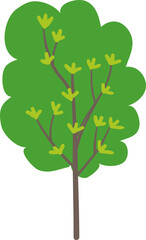 Fototapeta premium tree cartoon