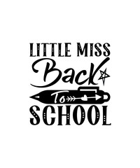 Fototapeta premium Back To School Svg Design