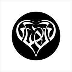 Tattoo Heart , Heart Shape