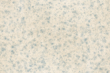 snowflakes on paper texture