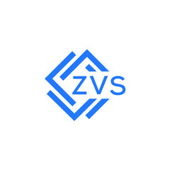 ZVS letter logo design on white background. ZVS  creative initials letter logo concept. ZVS letter design.