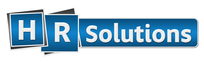 HR Solutions Blue Squares Bar
