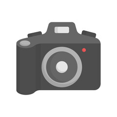Dslr camera icon design template vector illustration