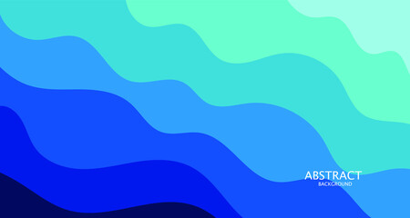abstract background with waves. abstract background color and layer element presentation design. Graphic design banner pattern background template with dynamic curve shapes