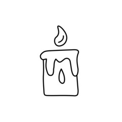 Fancy Minimalist Candle icon