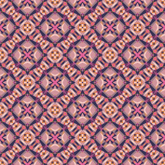Geometric seamless pattern, ornament, fashion print, vector decorative texture.