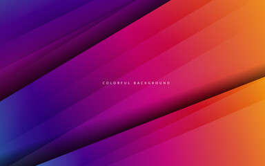 Abstract gradient color overlap laeyr background vector