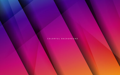 Abstract gradient color overlap laeyr background vector