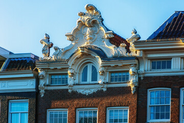 Amsterdam Holland Netherlands House front facade