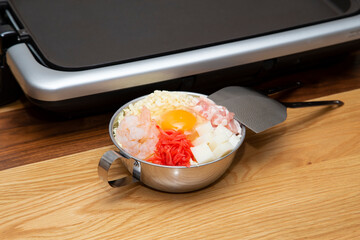 お好み焼き　ホームパーティー