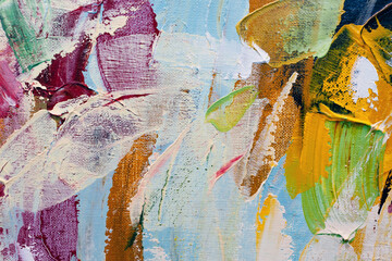 Obraz na płótnie Canvas painted abstract background 