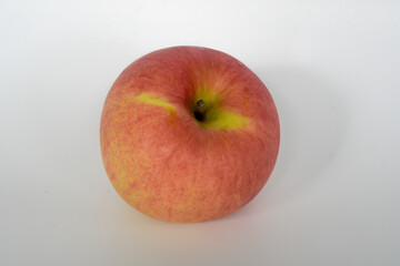 apples on a white background