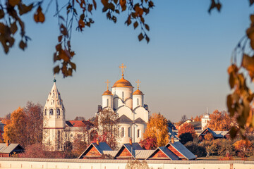 Intercession cathedral of Intercession (Pokrovsky) convent in Suzdal, Russia.