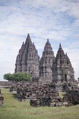 Exoticism of Prambanan Temple in Jogjakarta Indonesia.
This Hindu temple with beautiful architecture was built in the 9th century AD by Maharaja Rakai Pikatan