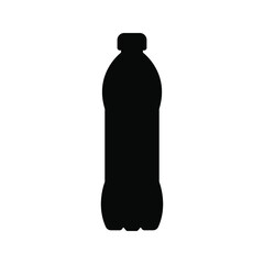 Plastic bottle vector illustration color editable