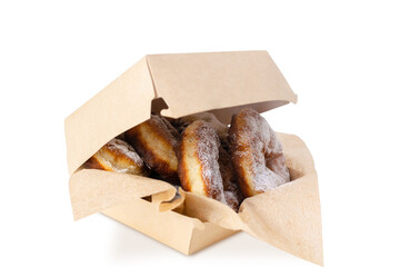 Donuts. Delivery service and sale in a sweet pastry shop, confectionery. Fresh delicious homemade...
