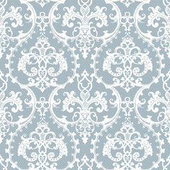 Baroque style damask seamless pattern background for wallpaper,surface,wrapping paper fabric print