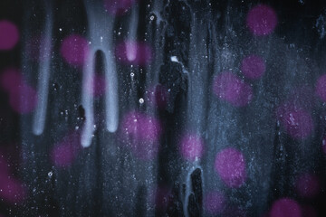 Soap bubbles background- suds liquid. Water abstract- pattern te