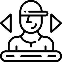 avatar line icon