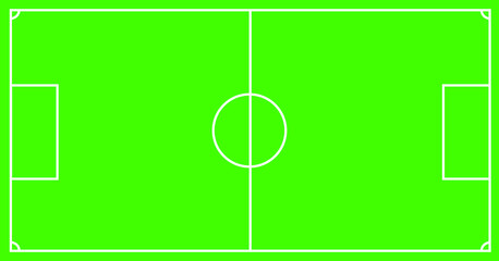 Football field, soccer field , green background