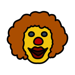 Party Clown Face Icon