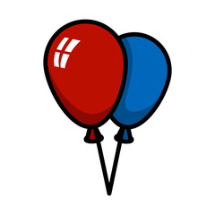 Two Balloons Icon