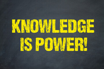 Knowledge is Power!