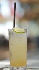 glass of lemonade