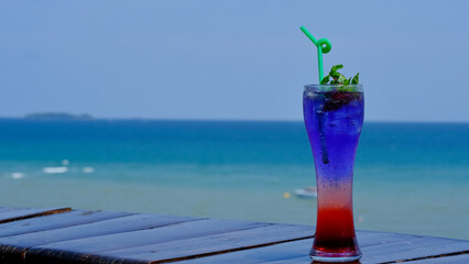 cocktail on the beach