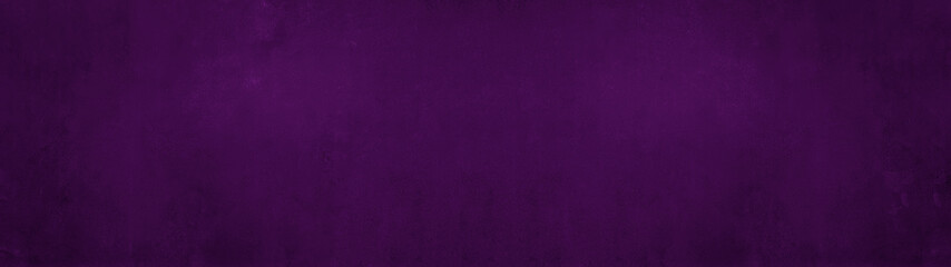 Dark purple colored colorful grunge old aged retro vintage stone concrete cement blackboard chalkboard wall floor texture, with cracks - Abstract background banner panorama pattern design template