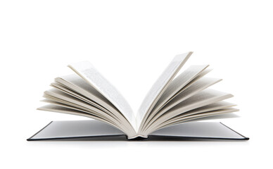 open book isolated on white