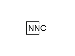 NNC letter initial logo design vector illustration