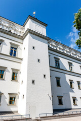 Exterior of the Palace of the Grand Dukes of Lithuania in Vilnius, Lithuania, Europe