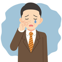 ミドル男性ビジネスマン＿線なし