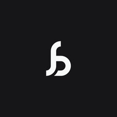 Initial letter SB monogram logo.
