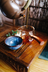 beautiful tea utensils for the Chinese tea ceremony