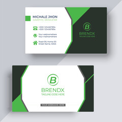 Vector Modern Creative and Clean Business Card Template