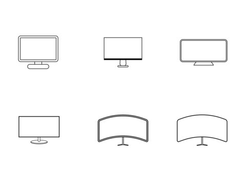 Monitor Icons Free Vector Download, PNG, SVG, Monitor Icon Images | Free Vectors, Stock Photos, and PSD, Computer monitor icon Images, Stock Photos and Vectors, Monitor icon Images, Stock Photos