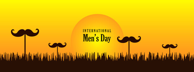 International Men's day Greeting Card Design