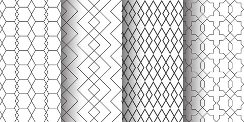 Minimalist lines pattern collection