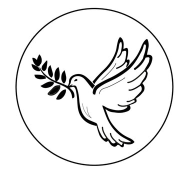 Logo colombe de la paix