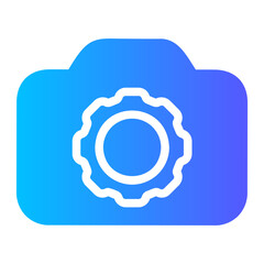 camera gradient icon