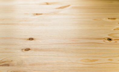 Fototapeta premium New wooden desk background photo