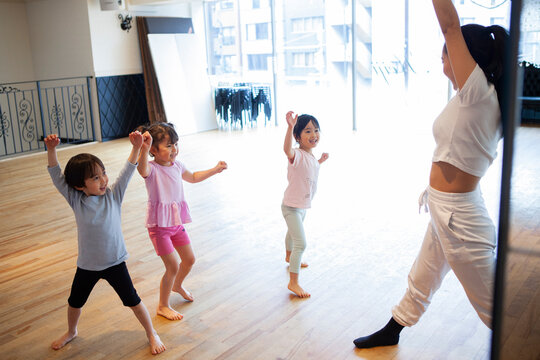 子供たちのリトミック教室