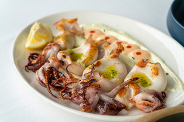 Ración de chipirones