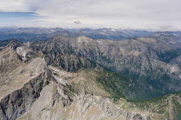 Ledu' peak and Bodengo valley, Italy