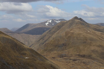 Ciste Dhubh Sgùrr nan Ceathreamhnan glen Affric scotland highlands munros