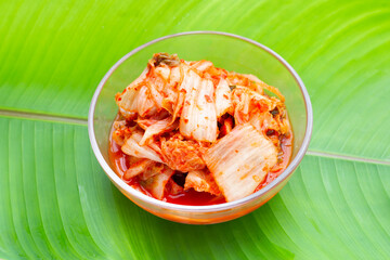 Kimchi, Korean dish of spicy fermented vegetables