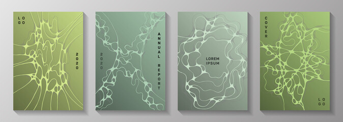 Naklejka premium Artificial intelligence concept abstract vector